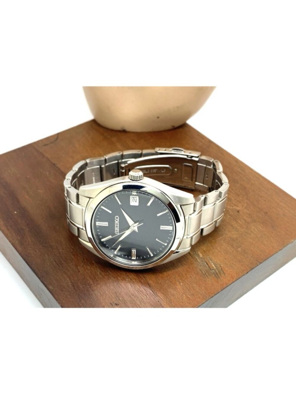 Seiko Men's Watch SUR309 Quartz Blue Dial Date Silver Stainless Steel 40mm - Picture 9 of 15